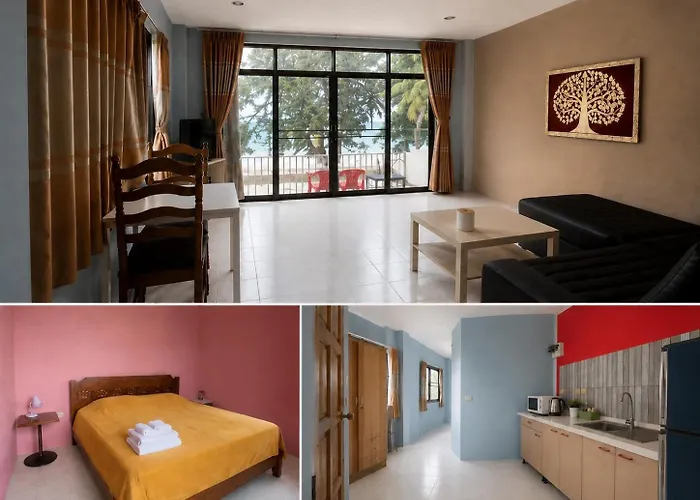 Sammy Seaview: Beachfront Golden Elephant at Mae Ramphueng